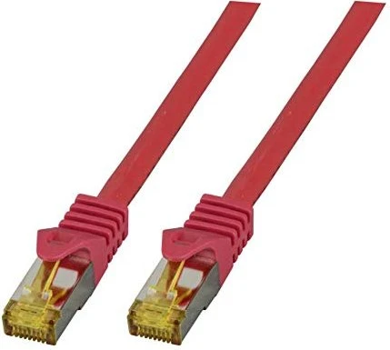 EFB Elektronik Patchkabel, Cat7/Cat6a, S/FTP, RJ-45/RJ-45, 2m, rot