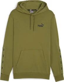 Puma Essentials+ Tape Hoodie olive green (Herren)