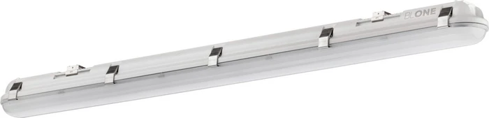 PRACHT LED-Feuchtraumleuchte LUNA BL ONE 1,5m | 39-69W | 11500lm | 4000K | IP65 | IK08 | 98% recycelt | weiß