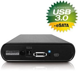 Fantec DB-AluSky U3e, schwarz, 4TB, USB-B 3.0/eSATA