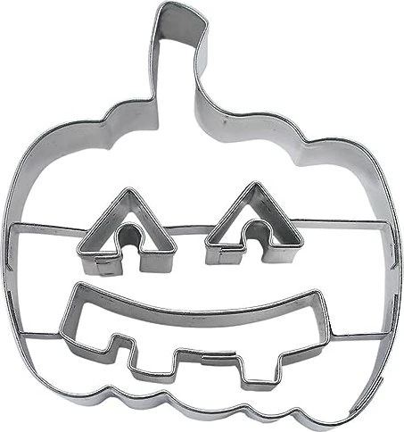 Städter Präge-Ausstecher Kürbis mit Gesicht Halloween 6.5cm