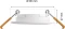 Philips Hue White and Color Ambiance Slim Einbauleuchte 90mm weiß Vorschaubild