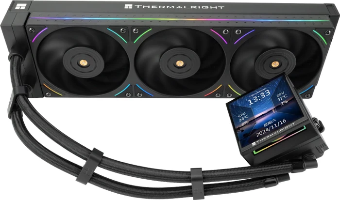 Thermalright Hyper Vision 360 UB ARGB Black, schwarz