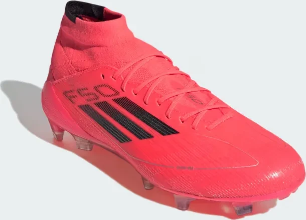 adidas F50 Elite Mid-Cut FG turbo/aurora black/platinum metallic (Damen)