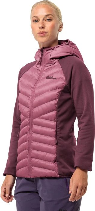 Jack Wolfskin Routeburn Pro Hybrid Jacke raisin (Damen)