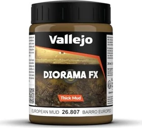 Vallejo Weathering Effects Thick Mud european, 200ml
