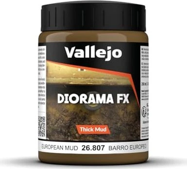 Vallejo Weathering Effects Thick Mud european, 200ml