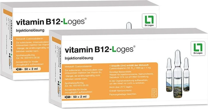 Vitamin B12-Loges Injektionslösung, 200ml (100x 2ml)