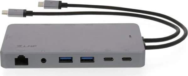 LMP USB-C Display Dock 2, 2x USB-C 3.0 [Stecker]