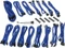 BitFenix Alchemy 2.0 EVG-Series Kabel Kit für Netzteile, blau Vorschaubild