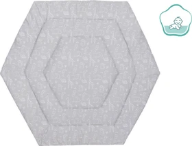 Fillikid Laufgittereinlage 6-Eck Jersey Safari grau