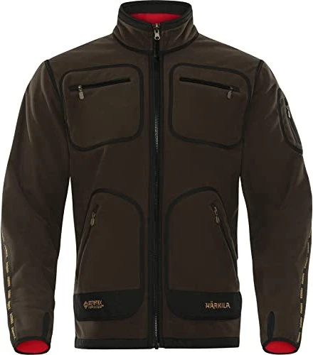 Härkila Kamko Funktionsjacke braun/rot (Herren)