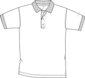 CMP Uni Pique Tactel Poloshirt kurzarm weiß (Herren)