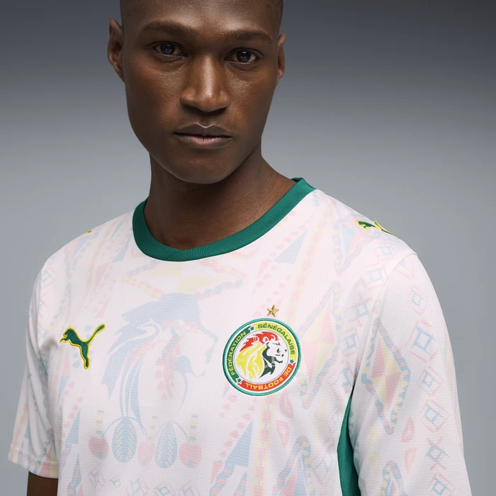 Puma FIFA WM 2026 Senegal Heimtrikot kurzarm puma white/wild green (Herren)