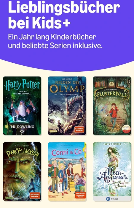 Amazon Kindle Paperwhite 13. Gen, 16GB Flash, ohne Werbung, Kids Edition, inkl. Hülle Türme in der Dämmerung [2026]
