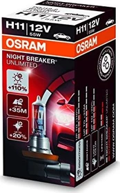 Osram Night Breaker Unlimited H11 55W, 1er-Pack Faltschachtel