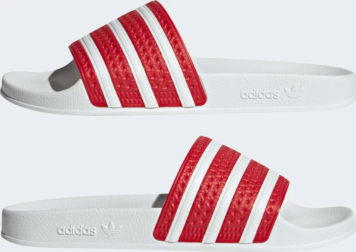 adidas Adilette better scarlet/cloud white