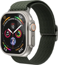 Vonmählen Woven Loop für Apple Watch (40mm/41mm/42mm) olive