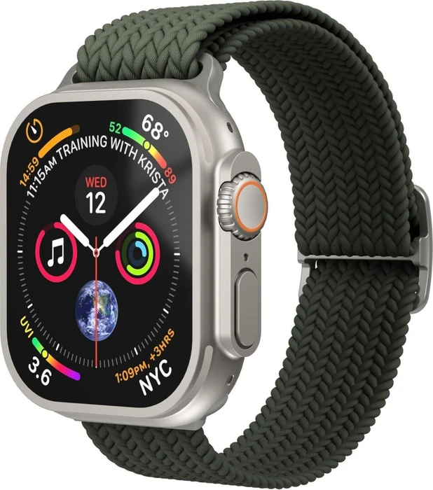 Vonmählen Woven Loop für Apple Watch (40mm/41mm/42mm) olive