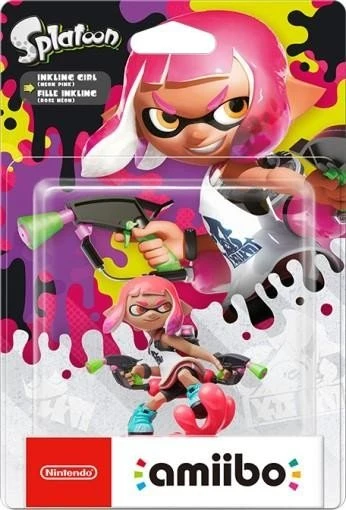 Nintendo amiibo Figur Splatoon Collection Inkling-Mädchen neon pink (Switch/WiiU/3DS)