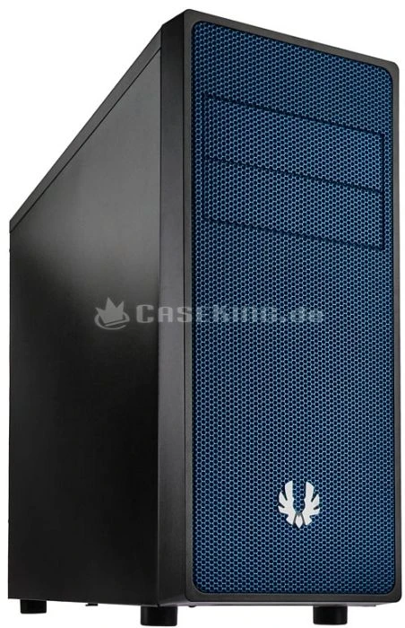 BitFenix Neos schwarz/blau, schallgedämmt