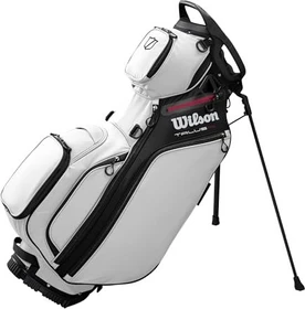 Wilson Talus Standbag Golftasche weiß/schwarz