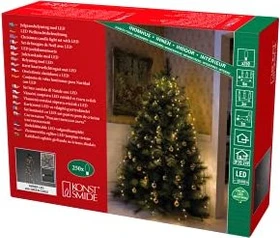 Konstsmide Baumlichtermantel Lichterkette LED 250x warmweiß