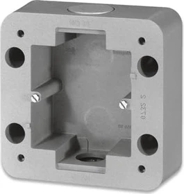 Legrand Soliroc AP-Gehäuse 1-fach IP55 IK10, grau