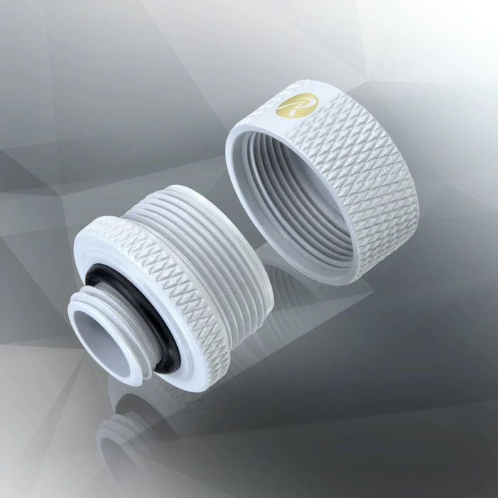 Raijintek Pelias D141806 Fitting G1/4" 14mm, weiß, 6er-Pack