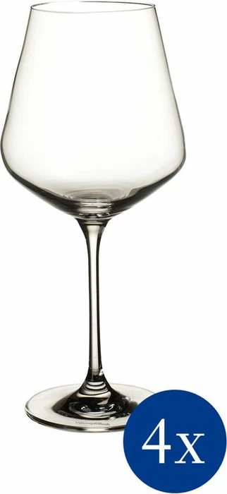 Villeroy & Boch La Divina Rotweinglas, 4 Stück