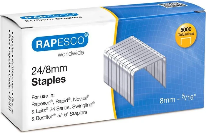 Rapesco 24/8 Heftklammern 5000 Stück