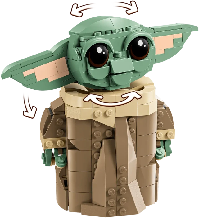 LEGO Star Wars - Grogu in seiner Repulsorwiege