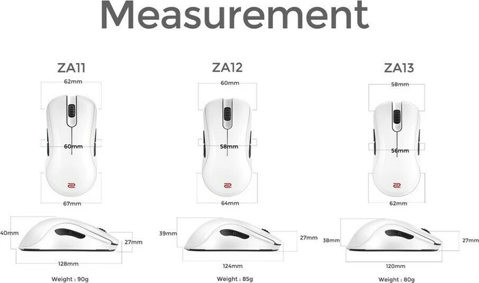 BenQ Zowie ZA13 weiß, USB