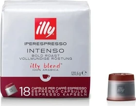 illy Iperespresso Intenso vollmundige Röstung Kaffeekapseln, 18 Stück
