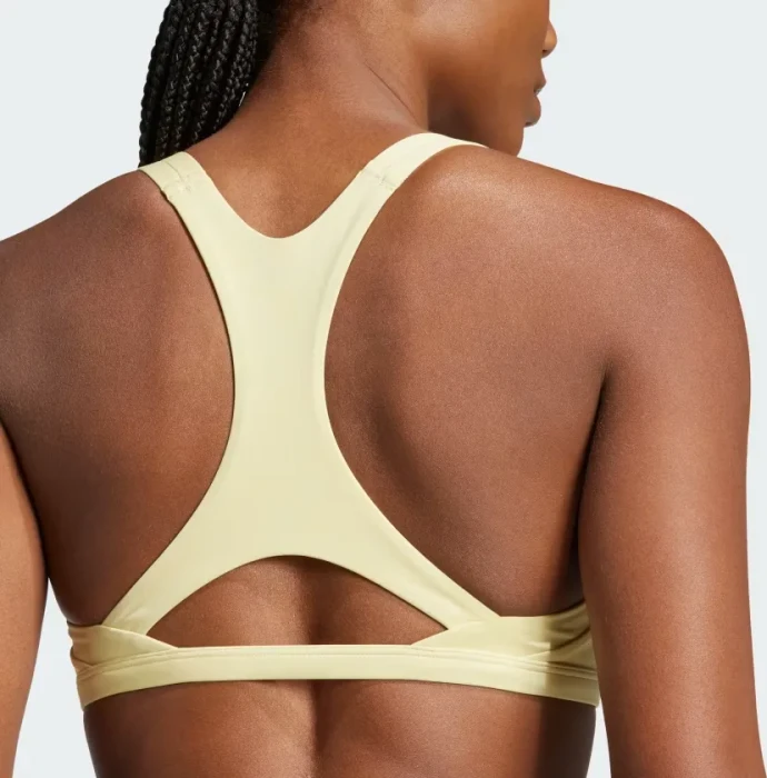 adidas Aeroimpact Luxe Training Light-Support Sport-BH powder yellow (Damen)