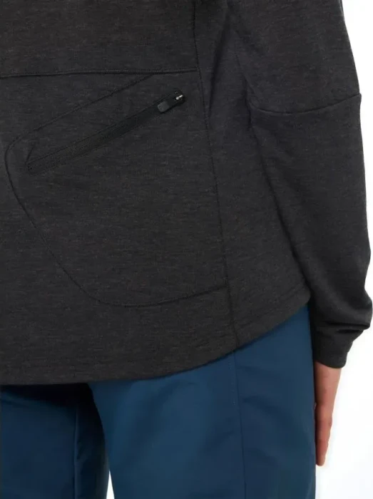 Vaude Tremalzo Trikot langarm schwarz (Damen)