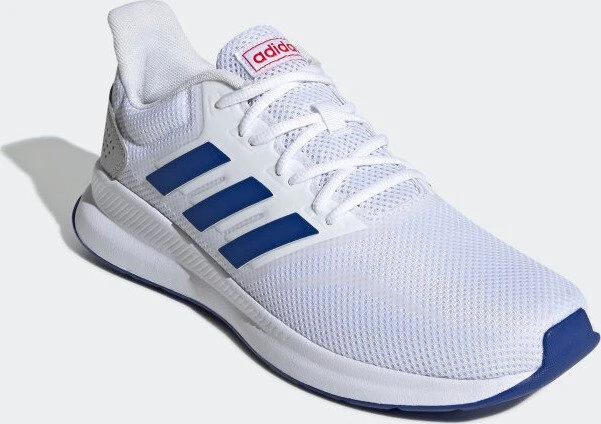 adidas Runfalcon cloud white/collegiate royal/active red (Herren)