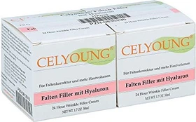 Celyoung Falten Filler mit Hyaluron, 100ml (2x 50ml)
