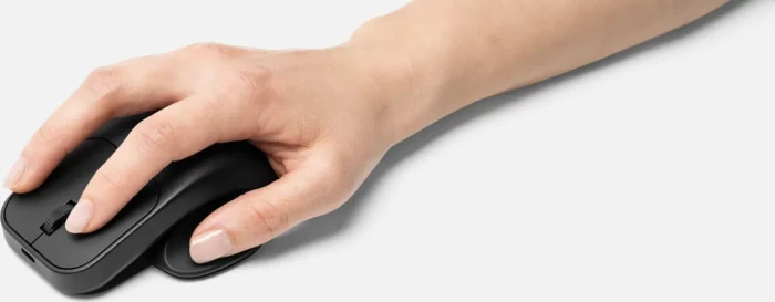 Microsoft Adaptive Mausauflage und Daumenstütze, schwarz