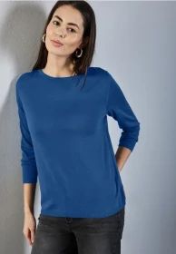 Street One Noreen Strickpullover dodger blue (Damen)