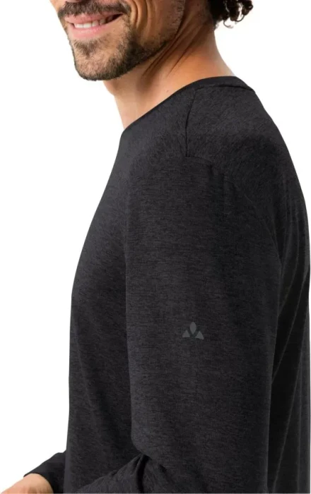 Vaude Essential Funktionsshirt langarm schwarz (Herren)
