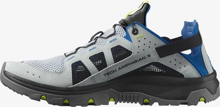 Salomon Techamphibian 5 pearl blue/lapis blue/safety yellow (Herren)