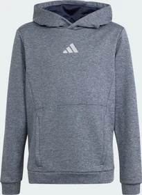 adidas Training Aeroready Heather Hoodie legend ink metallic/reflective silver (Junior)