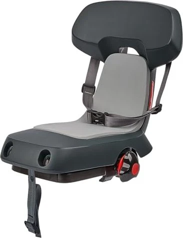 Polisport Guppy Junior Fahrradkindersitz dark grey/light grey