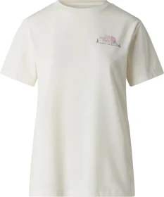 The North Face Monte mit Grafik T-Shirt kurzarm white dune (Damen)