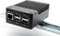 KKSB Aluminiumgehäuse für Raspberry Pi 5, schwarz Vorschaubild
