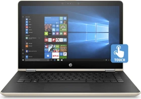 HP Pavilion x360 14-ba087ng, gold, Pentium Gold 4415U, 8GB RAM, 128GB SSD, DE