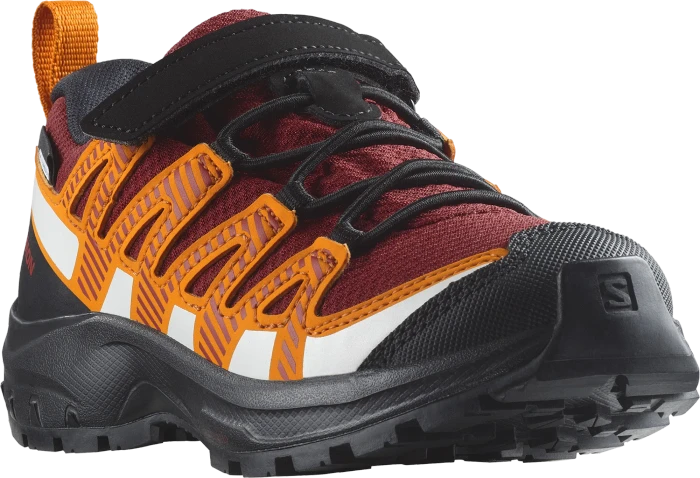 Salomon XA Pro V8 CSWP red dahlia/black/orange pepper (Junior)