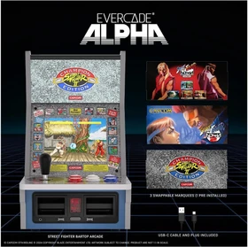 Blaze Entertainment Evercade Alpha Street Fighter Bartop Arcade Konsole