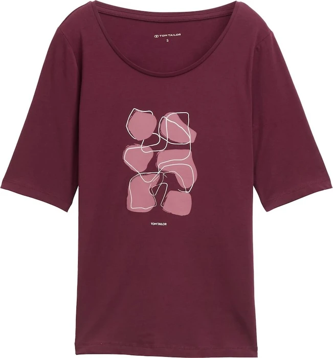 Tom Tailor Print T-Shirt kurzarm (Damen)